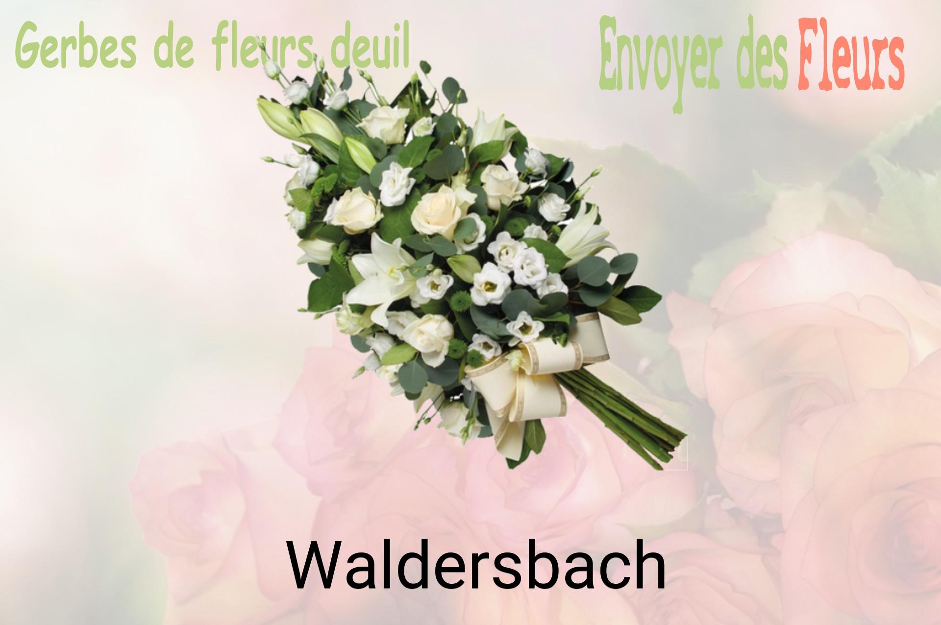 Gerbe de fleurs de deuil livrée à Waldersbach